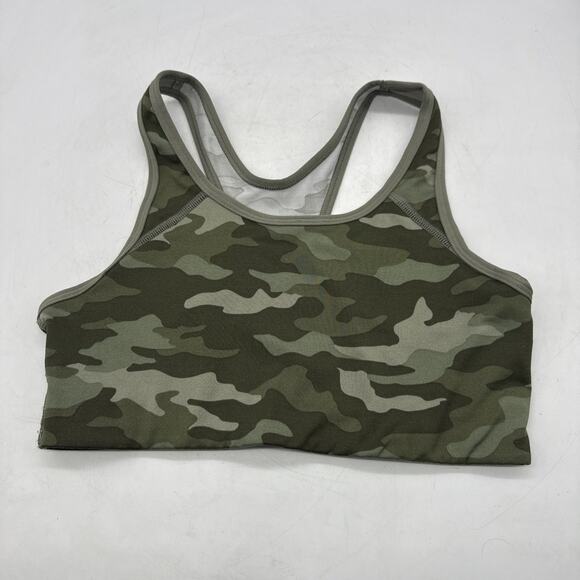 VICTORIAS SECRET‎ PINK CAMO UNLINED SPORTS BRA MEDIUM - Picture 1 of 3